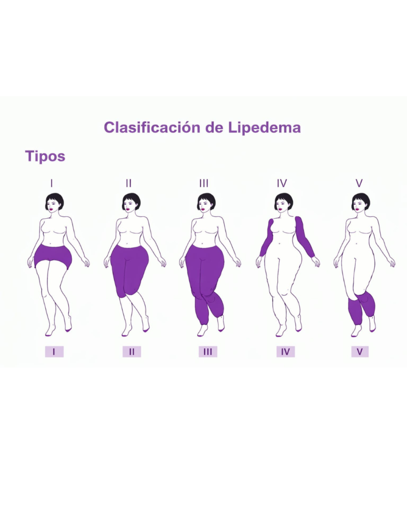 CLASIFICACIÓN LIPEDEMA